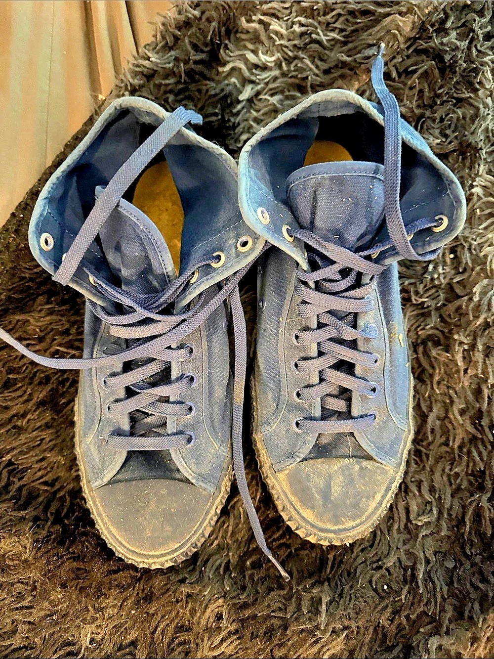 PF Flyers Center Hi Blue Sneakers